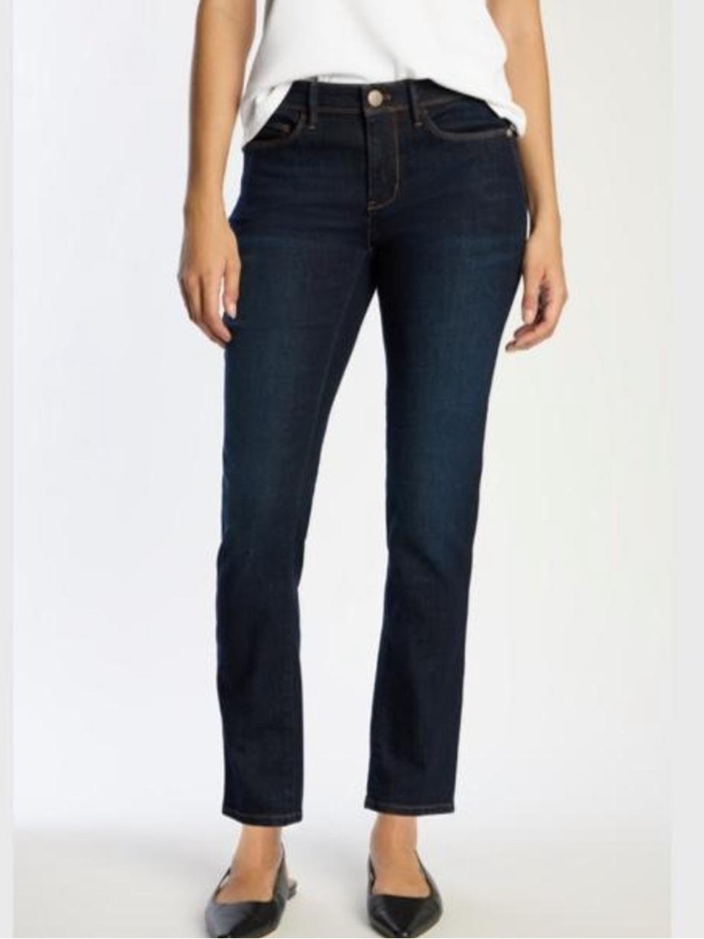 J.Jill Dark Wash Straight Leg Ankle Jeans